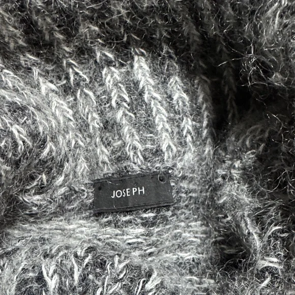 Joseph Roll Neck Peruvian jacquard Sweater
